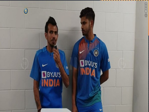 Yuzvendra Chahal with Shreyas Iyer (Photo/ BCCI) Yuzvendra Chahal with Shreyas Iyer (Photo/ BCCI)