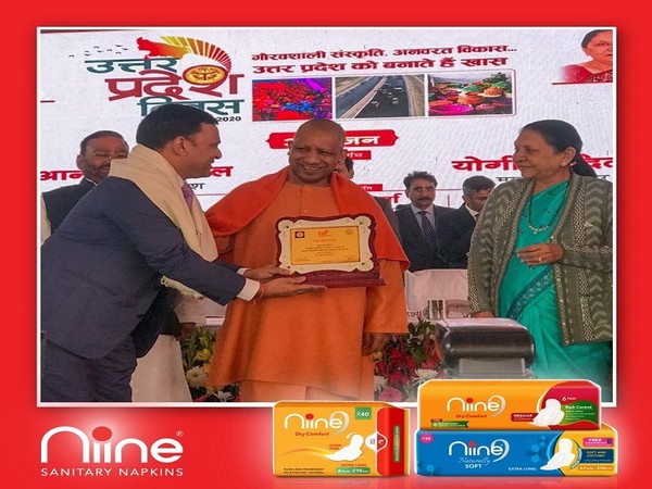 Amar Tulsiyan, founder of Shudh Plus Hygiene Products, Niine Sanitary Napkins, recognized for Industrial Contribution on Uttar Pradesh Day Amar Tulsiyan, founder of Shudh Plus Hygiene Products, Niine Sanitary Napkins, recognized for Industrial Contribution on Uttar Pradesh Day