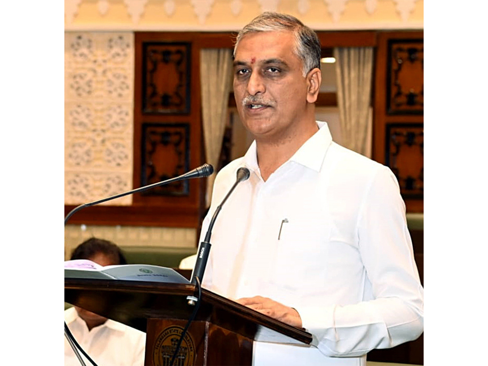 BRS leader Harish Rao (File photo/ANI)