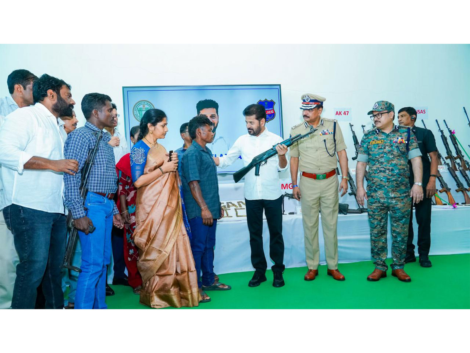 Telangana Chief Minister A Revanth Reddy (Photo/ANI)