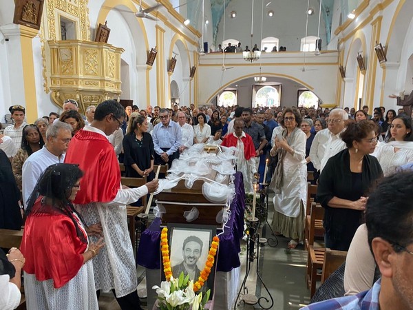 Indian fashion designer Wendell Rodricks' funeral ceremony in his ancestral village of Colvale Indian fashion designer Wendell Rodricks' funeral ceremony in his ancestral village of Colvale