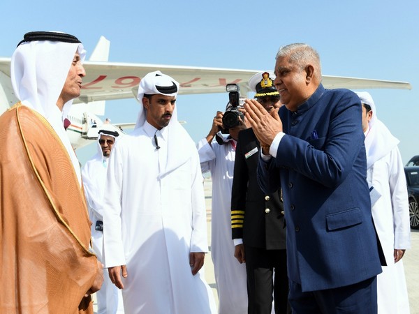 VP Jagdeep Dhankhar in Qatar to represent India at inauguration of FIFA World Cup