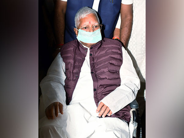 RJD chief Lalu Prasad Yadav (File Photo/ ANI)