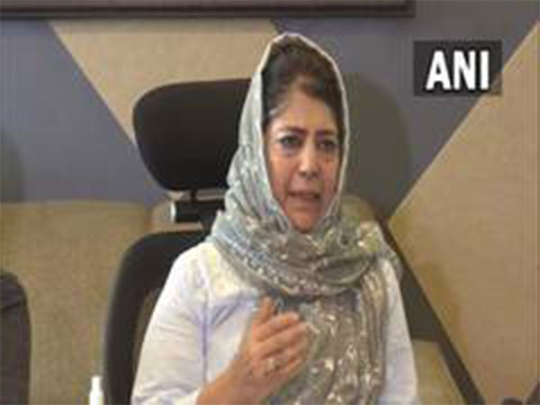 PDP leader Mehbooba Mufti 