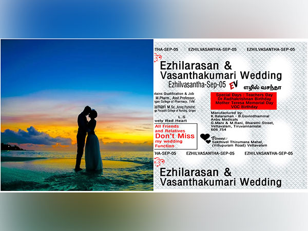 The viral wedding invite (Image Source: Twitter)