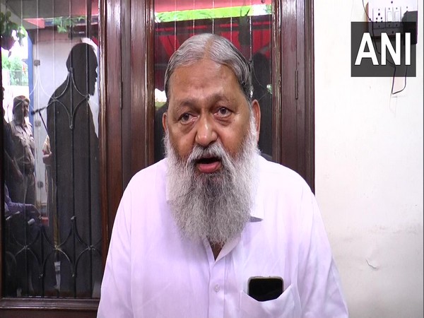 Haryana Home Minister Anil Vij (Photo/ANI)