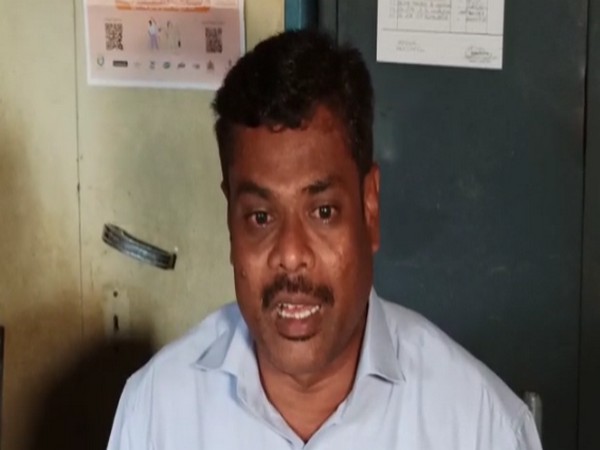 Suspended school headmaster Abdul Munafar Bijapur. (Photo/ANI)