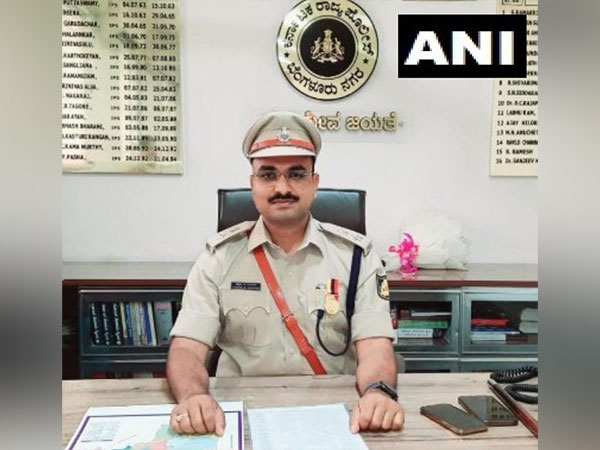 DCP West Bengaluru Laxman B Nimbaragi (Photo/ANI)