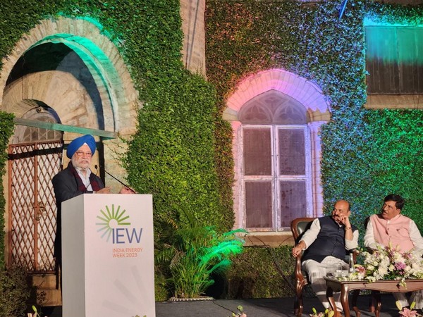 Union Minister for Petroleum and Natural Gas Hardeep Singh Puri in Bengaluru. (ANI/Photo)