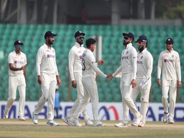 India celebrate wicket (Photo: BCCI Twitter)