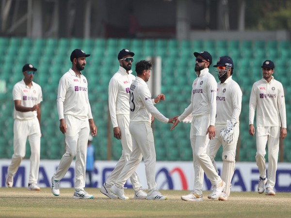 India celebrate wicket (Photo: BCCI Twitter) 