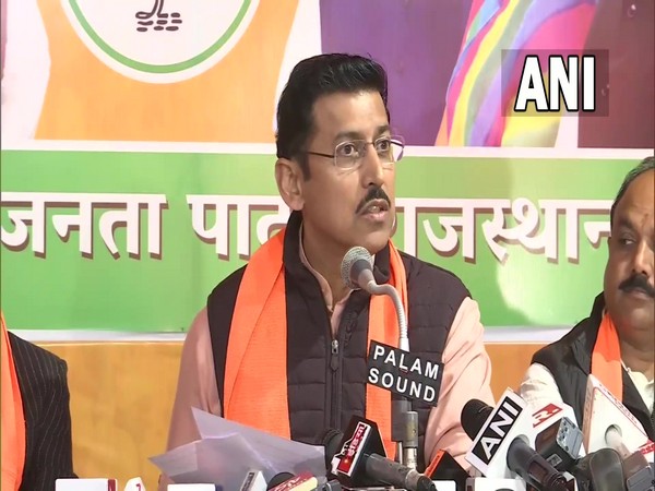 BJP MP Rajyavardhan Singh Rathore. (Photo/ANI)