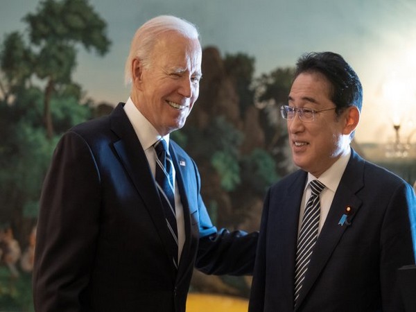 US President Joe Biden and Japanese Prime Minister Fumio Kishida. (Photo Credit: Biden Twitter)