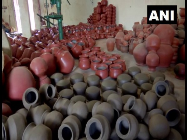 Visual of pots in Madurai in Tamil Nadu (Photo/ANI) 
