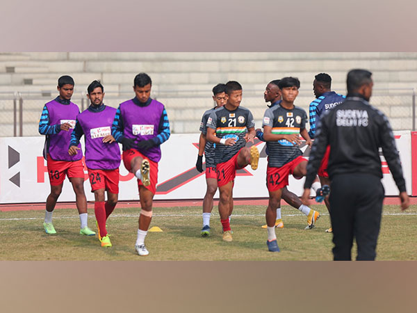 Sudeva Delhi face Aizawl FC (Photo; I-League website) 