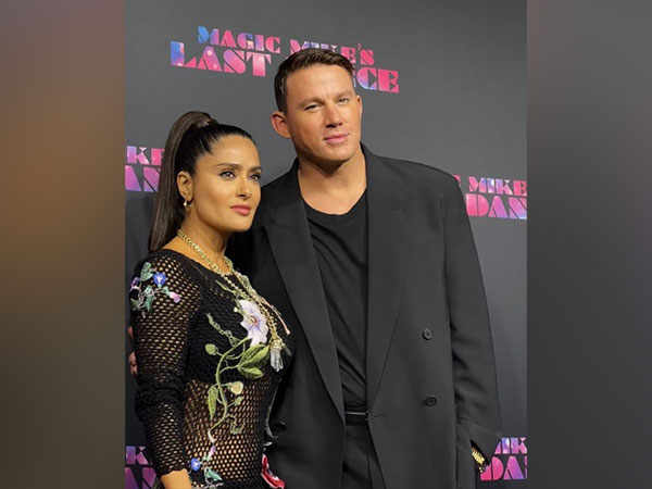 Salma Hayek and Channing Tatum (Image source: Salma Hayek Instagram)