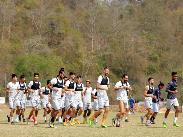 RoundGlass Punjab FC during their training session (Image: AIFF)