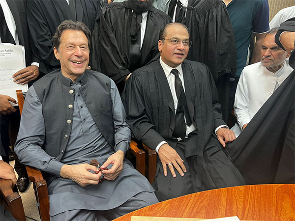 Former Pakistan PM Imran Khan appeared before Lahore anti-terrorism court (Image Credit: Twitter/@PTIofficial)