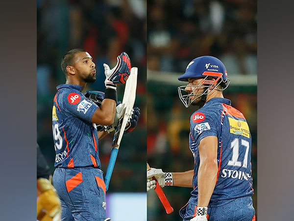 Nicholas Pooran and Marcus Stoinis (Photo: IPL/ Twitter)