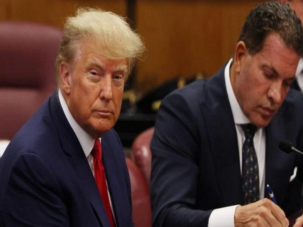 Former US President Donald Trump in court (Image credit: Reuters)