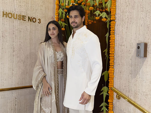 Actors Sidharth Malhotra and Kiara Advani (ANI Photos)