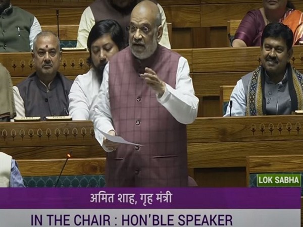 Union Home Minister Amit Shah (Photo Credit/Sansad TV)