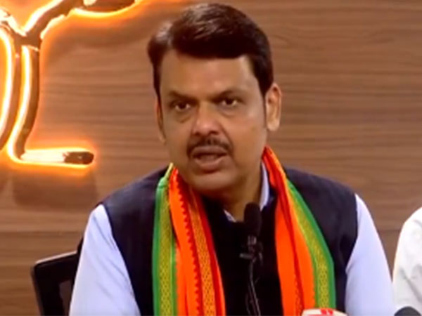Maharashtra Deputy Chief Minister Devendra Fadnavis. (Photo/ANI)