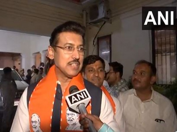 Rajasthan Minister Rajyavardhan Singh Rathore (Photo/ANI)