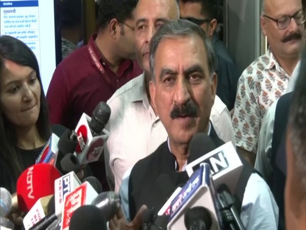 Himachal Pradesh Chief Minister Sukhvinder Singh Sukhu (Photo/ANI)