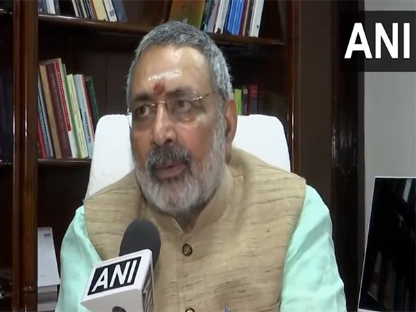 Union Minister Giriraj Singh (Photo/ANI)