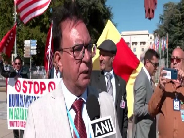 The Chairman of United Kashmir People's National Party, Shaukat Ali Kashmiri (Photo/ANI)