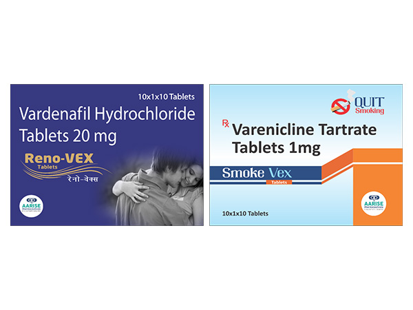 Aarise Pharmaceutical Expands Pan-India Presence with Smoke Vex & Reno Vex Tablets