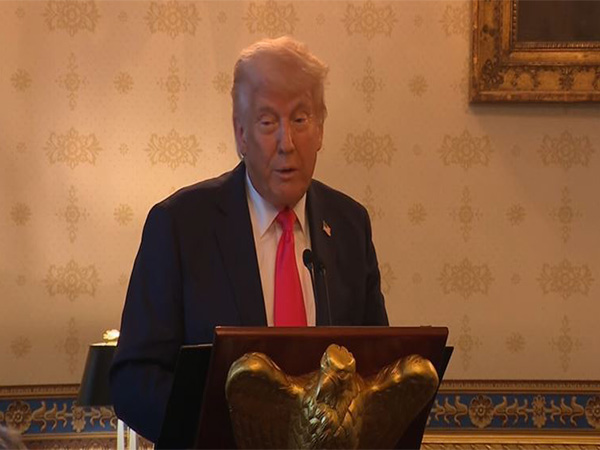 US President Donald Trump delivering remarks at Easter prayer service (Photo/ YouTube @WhiteHouse) 