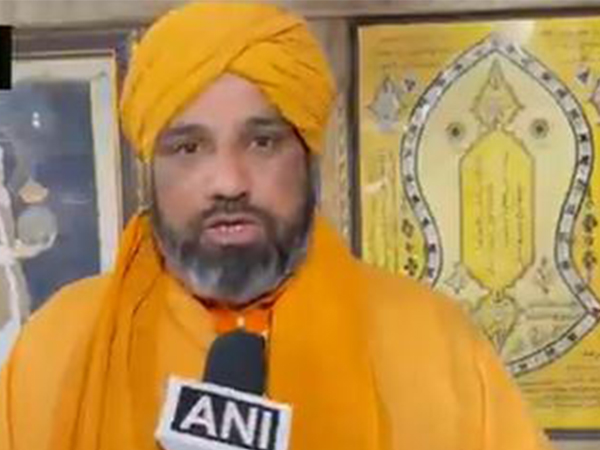 All India Sufi Sajjadanashin Council Chairman Syed Naseruddin Chishty. (Photo/ANI)