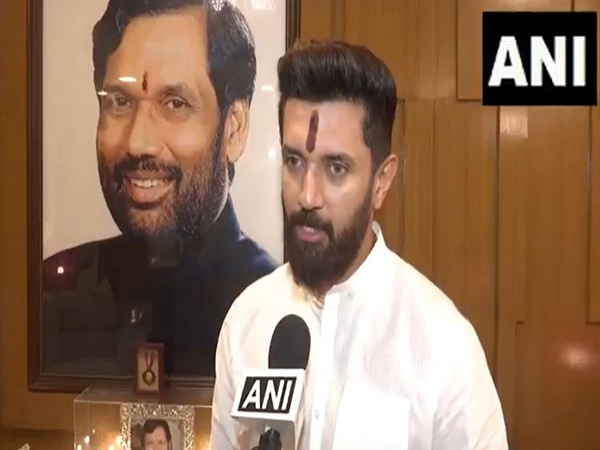 Union Minister Chirag Paswan (Photo/ ANI)