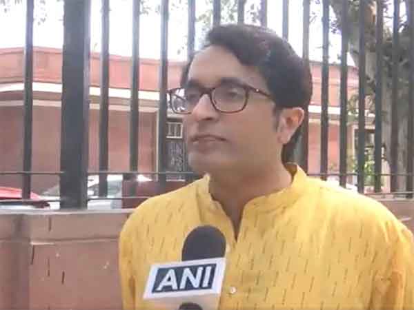 BJP national spokesperson Pradeep Bhandari. (Photo/ANI)