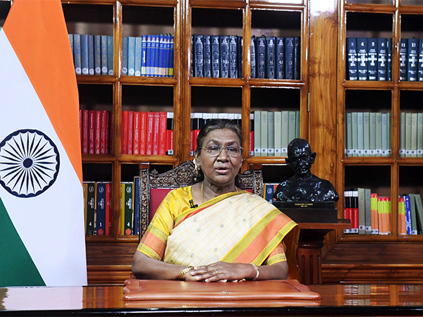 President Droupadi Murmu (File Photo/ANI)