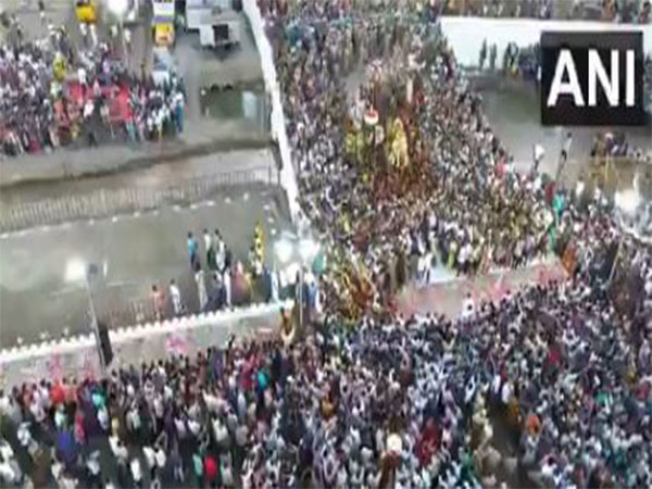 Chithirai festival being celebrated in Madurai, Tamil Nadu (Photo/ANI)