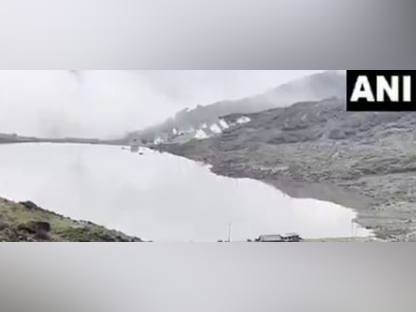 Visuals from Nathula pass (Photo/ANI)