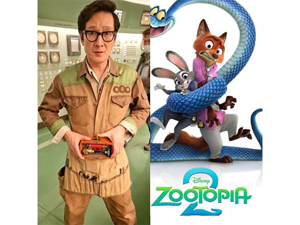 Actor Ke Huy Quan and Zootopia 2 (Image Source: Instagram)