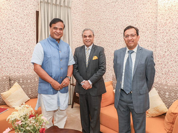 Assam CM Himanta Biswa Sarma (Third from Right) (Photo/ @CMOfficeAssam)