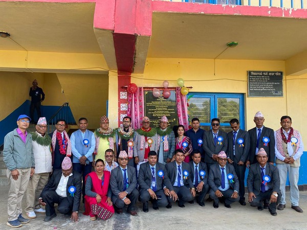 School in Nepal opened with Indian aid (Image/Indian embassy in Nepal)