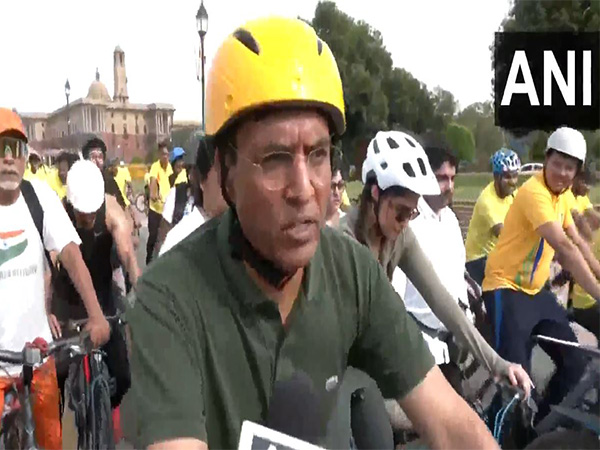  Union Minister for Youth Affairs and Sports Mansukh Mandaviya (Photo/ANI)