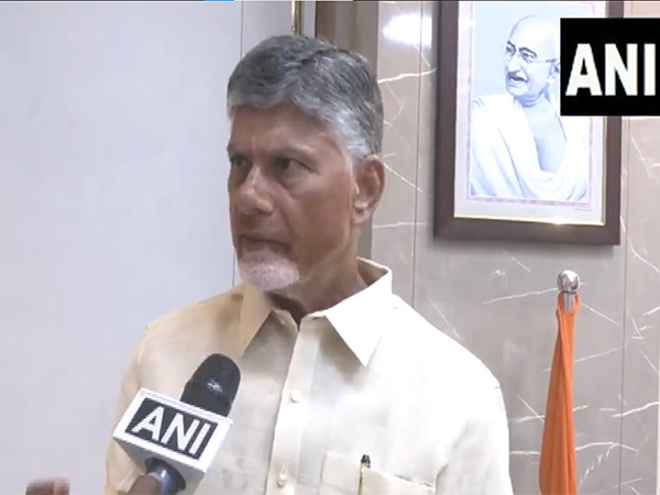 Andhra Pradesh Chief Minister N. Chandrababu Naidu (Photo/ANI)