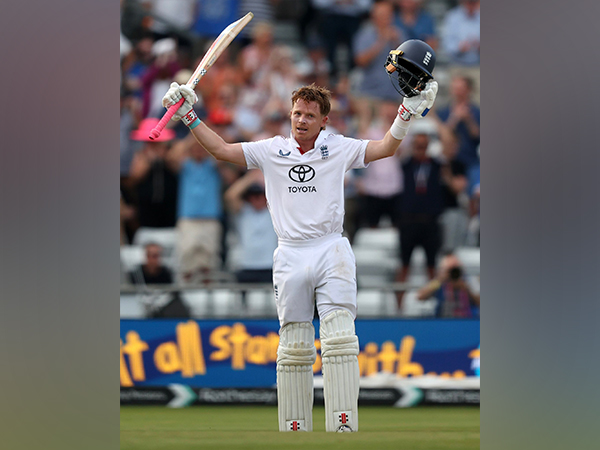 Ollie Pope. (Photo- @surreycricket X)