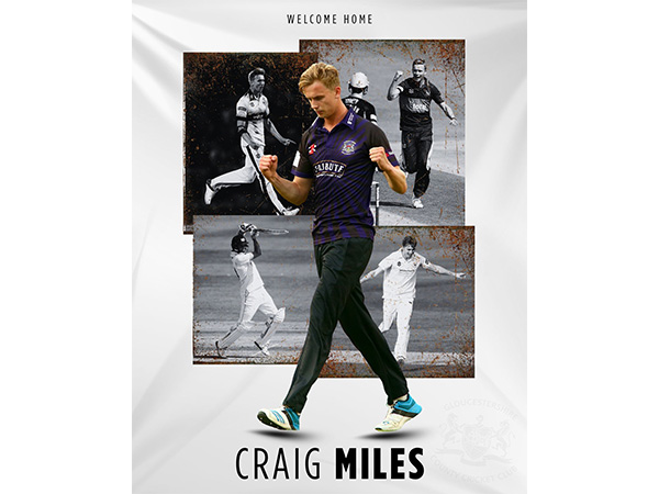 Craig Miles. (Photo: @Gloscricket) 