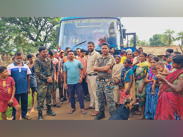 Bus service launched from remote Markanar to Aheri in Maharashtra's Gadchiroli (Photo/ANI)