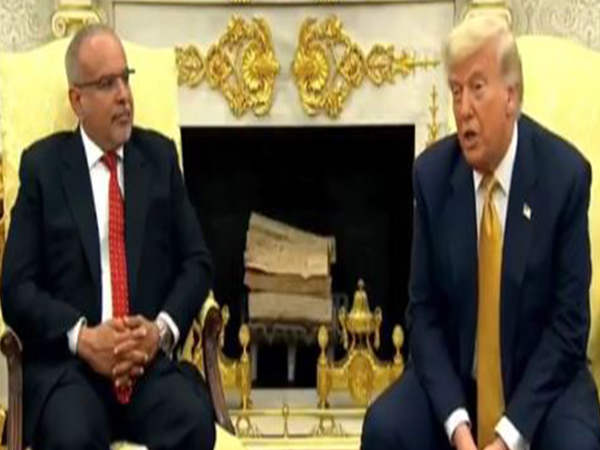 US President Donald Trump and Bahrain's Crown Prince Salman bin Hamad bin Isa Al Khalifa (Image/Reuters)