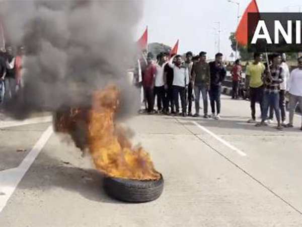 Odisha observes bandh over Balasore student's self-immolation case (Photo/ANI)