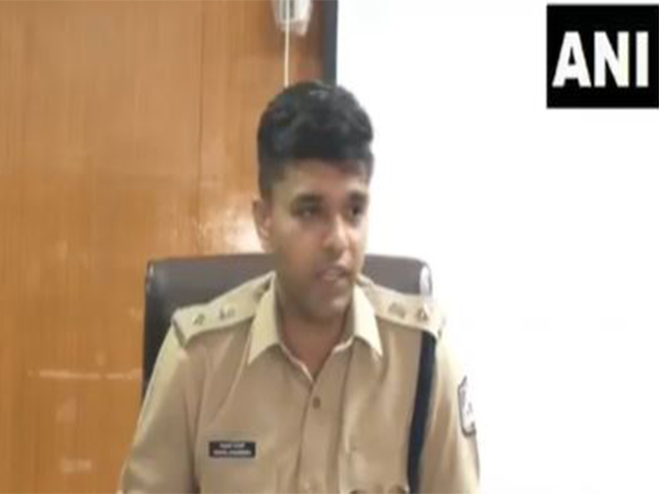 Rohan Jagadish, Superintendent of Police, Gadag (Photo/ANI)